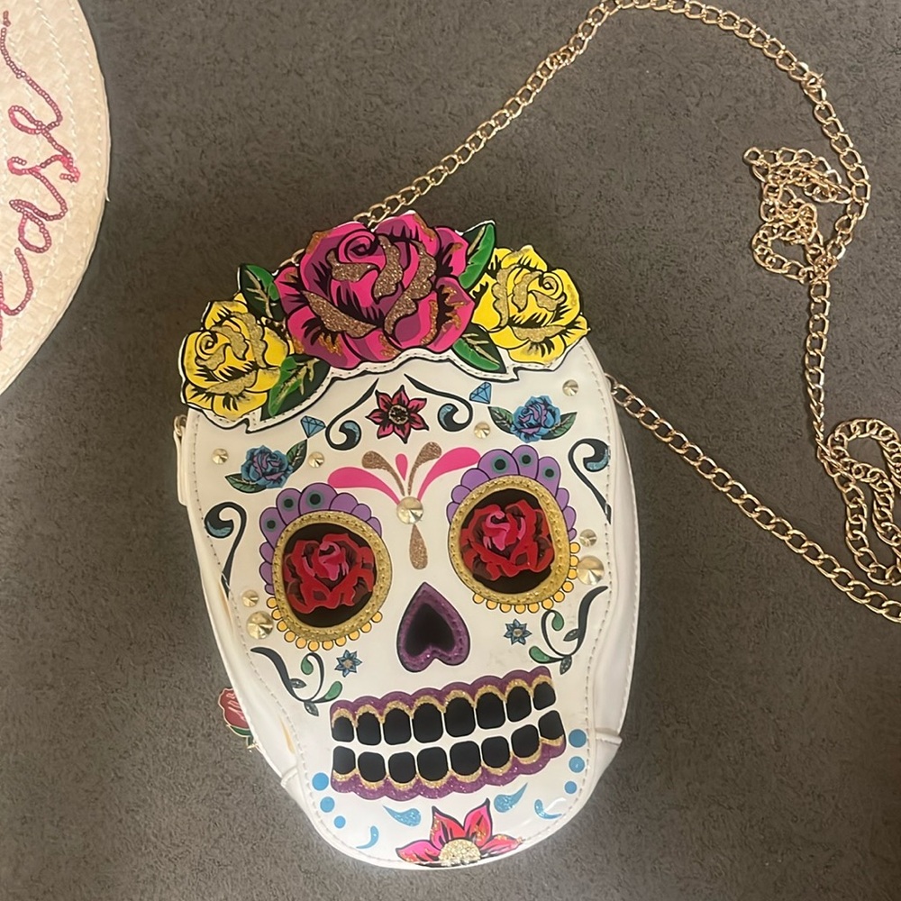 Betsey Johnson Sugar skull Bag